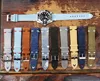 Correas de reloj de piel de ante de alta calidad, correa de repuesto para accesorios de reloj, color azul, 18mm, 20mm, 22mm, 24mm ► Foto 3/6