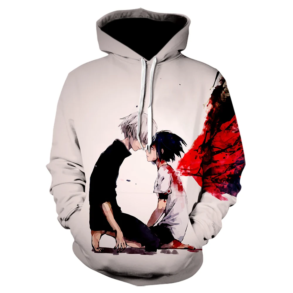 Anime hoodie tokyo ghoul Clearance