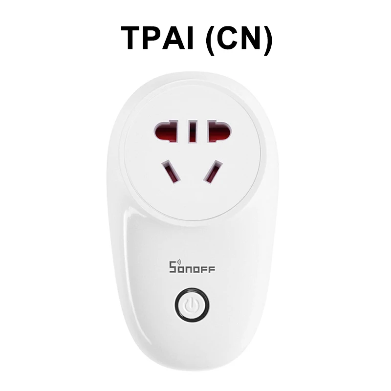 Sonoff S26 Smart Home Automation Module WiFi Smart Socket 220V 10A EU/US/UK Power Outlet Voice Control Via Alexa Google Home APP 