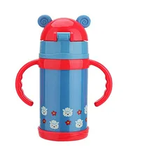Портативная Детская кружка-термос из нержавеющей стали с милыми животными