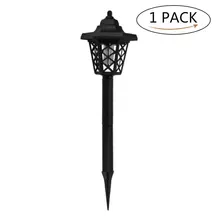 Наружная Солнечная шестиугольная противомоскитная лампа от комаров, батарея, ракетка для дома, наружная Водонепроницаемая инсектицидная лампа Cour