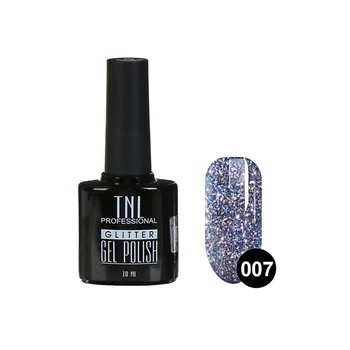 

TNL Glitter Gel Polish No. 07, Blue, 10 ml