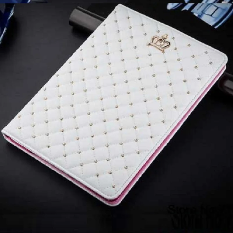 10.5 ''Luxury Crown Coque Per Ipad Air 3 2019 Pro 10.5 Custodia Smart Auto-Sleep Custodia In Pelle Pu Per Ipad Pro Air 3 10.5 Custodia