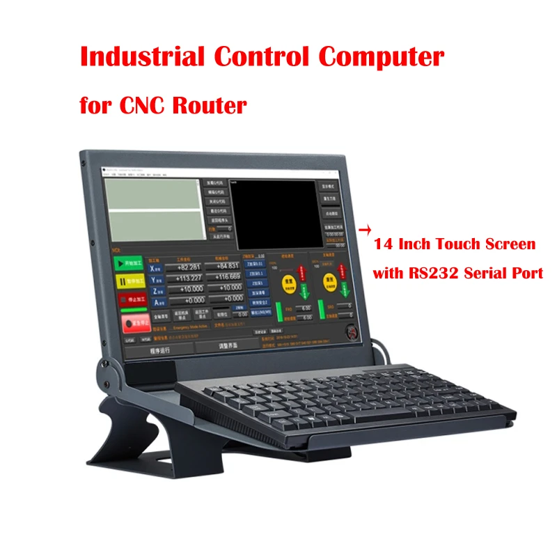 artillery Tropical Pidgin 14 Inch Touch Screen Industrial Control Computer With Rs232 Serial Port  Windows Xp Mach3 Software For Universal Cnc Router Use - Cnc Controller -  AliExpress