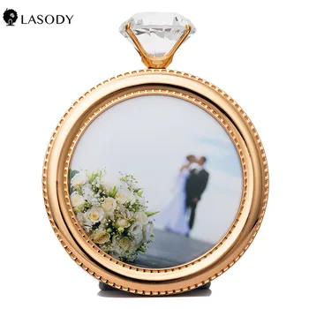 

Diamond Crystal Picture Frame for Love, Wedding Day, Valentine's Day in gift box