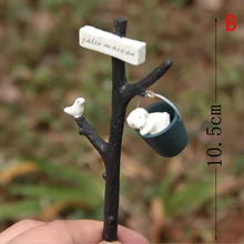 Черный кот вывеска животное миниатюрная Фея Сад домашнее украшение для дома мини ремесло Ландшафтный Декор микро DIY аксессуары