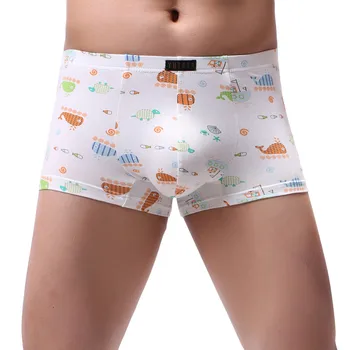 

Men Trousers Underpants Elastic Flat Pant Knickers Lace Underwear Baggy Pants Male Underpants Panties Mens Trunks Pant Boxers