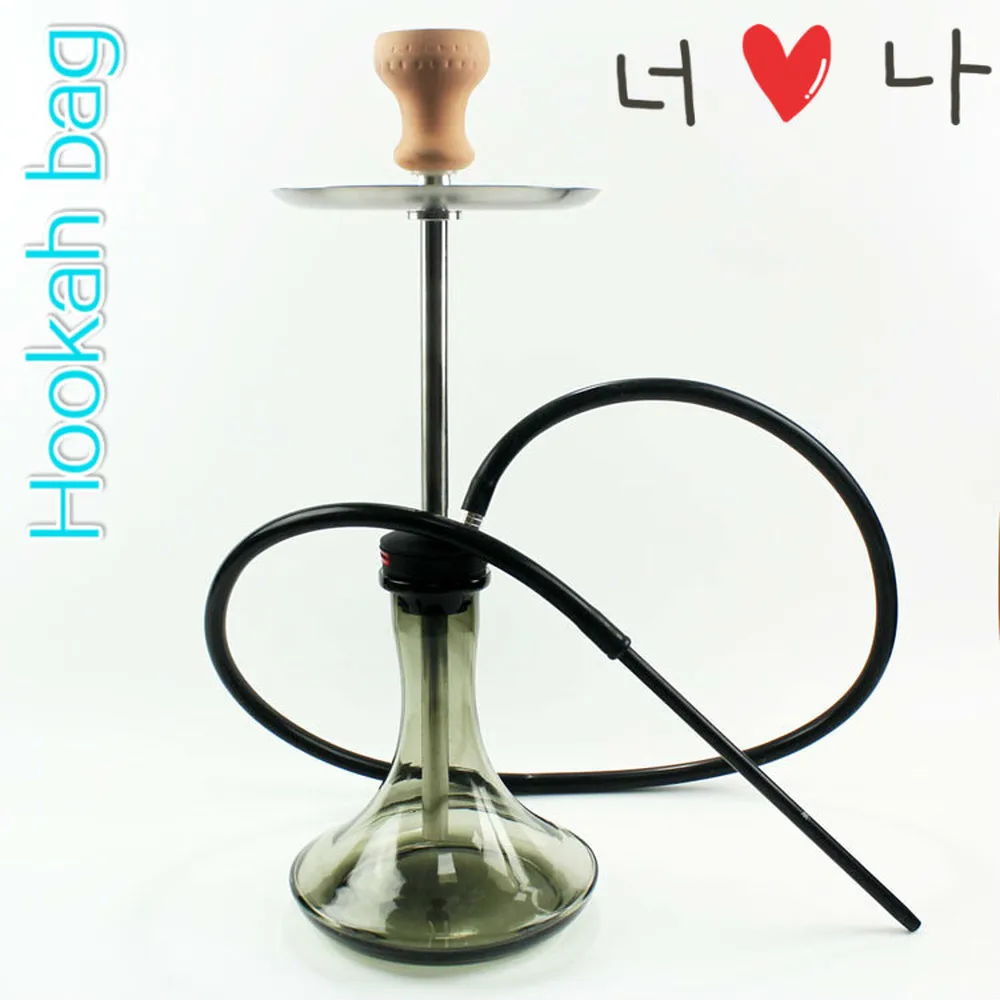 

Hookah Bag Simple Shisha Hot Selling European Style Shredded smoking Gun for Water Pipes Hookah Nozzle Hookah Pipe for Bars
