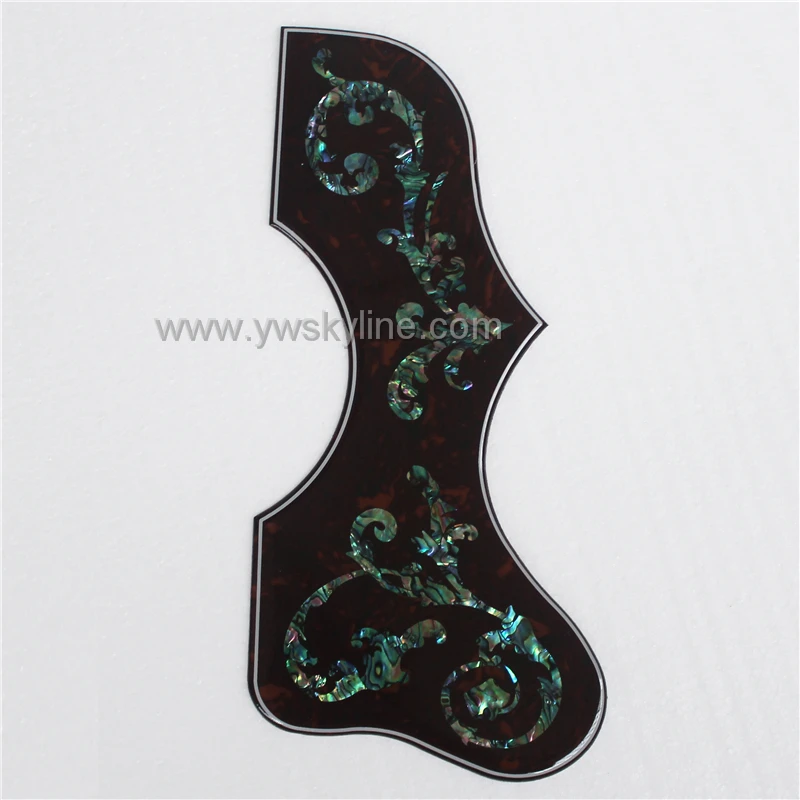 J200 guitar pickguard, pick guards для J200 guitar, 2 мм толщина целлюлоидных инкрустаций pick-guard, Golpeador para guitar ra acustica
