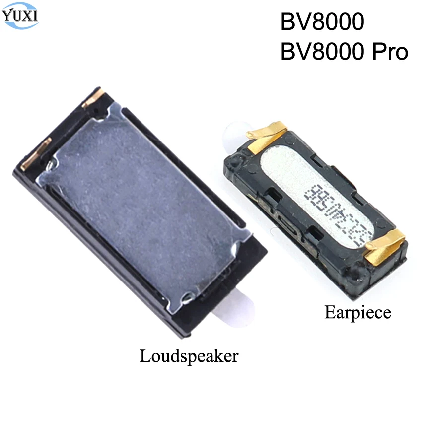 YuXi 1+1pc For Blackview BV8000 Pro 5.0&quot Loud Speaker Loudspeaker Buzzer Ringer + Ear Earpiece Cell Phone Repair Parts | Мобильные