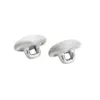 20 10mm Botones DIY Smooth Satin Covered Metal Shank Buttons US Stock Sewing Fasteners for Tuxedo Suits Bridal Gowns Decoration 4