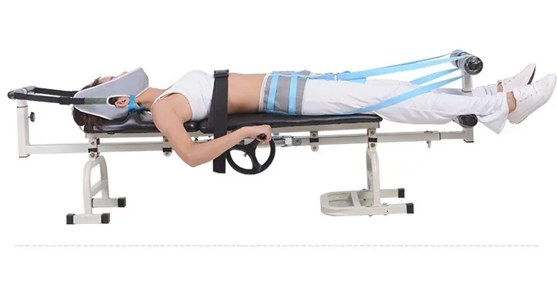 Beurha Шейная поясничная тяга кровать терапия массаж кровать устройство для растяжения тела Шейная поясничная усталость терапия физиотерапия