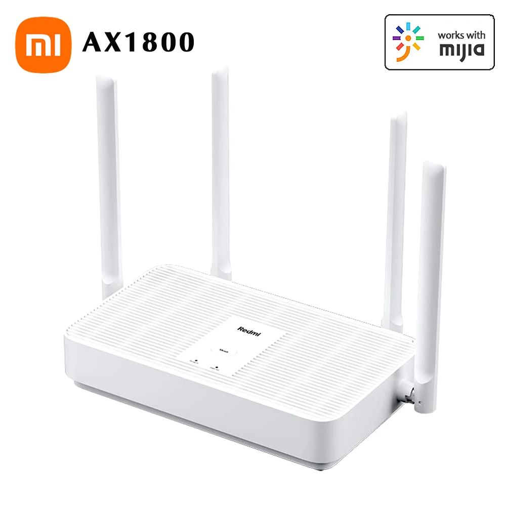 Wi-Fi-роутер Xiaomi Redmi AX1800 двухдиапазонный 2 4 ГГц |