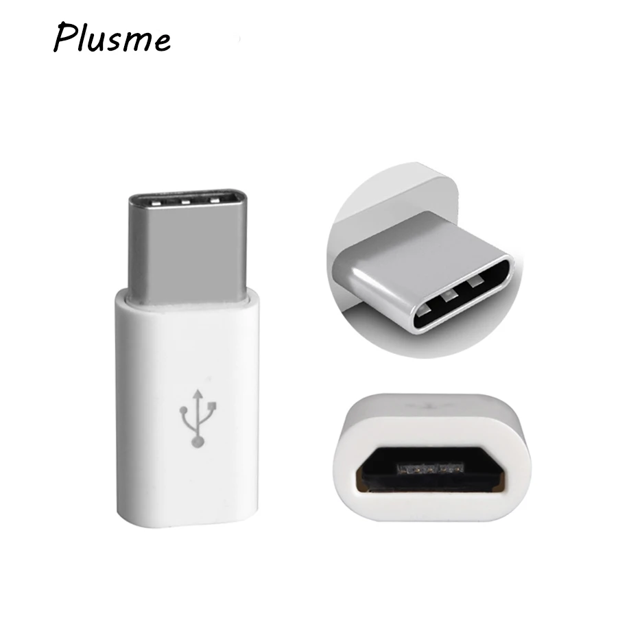 

Type C 3.1 to Micro USB Adapter Alumium Alloy Male to Female Data Sync Charging USB C for Samsung Macbook LG Converter Connector