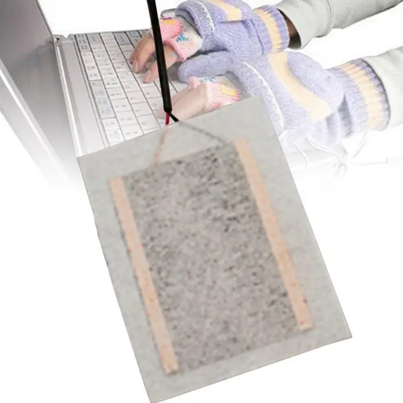 

USB Heating Pad Mat Gloves Hand Accessories Electric Winter Warm Skiing Carbon Fiber Electric 5v
