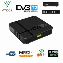 DVB T2 ТВ тюнер наземный приемник Full HD 1080P декодер тв Поддержка есть