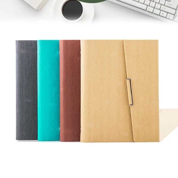 

A5 Loose-Leaf Notebook Stationery Leather Business Office Notebook Diary Memo Loose-Leaf Notebook
