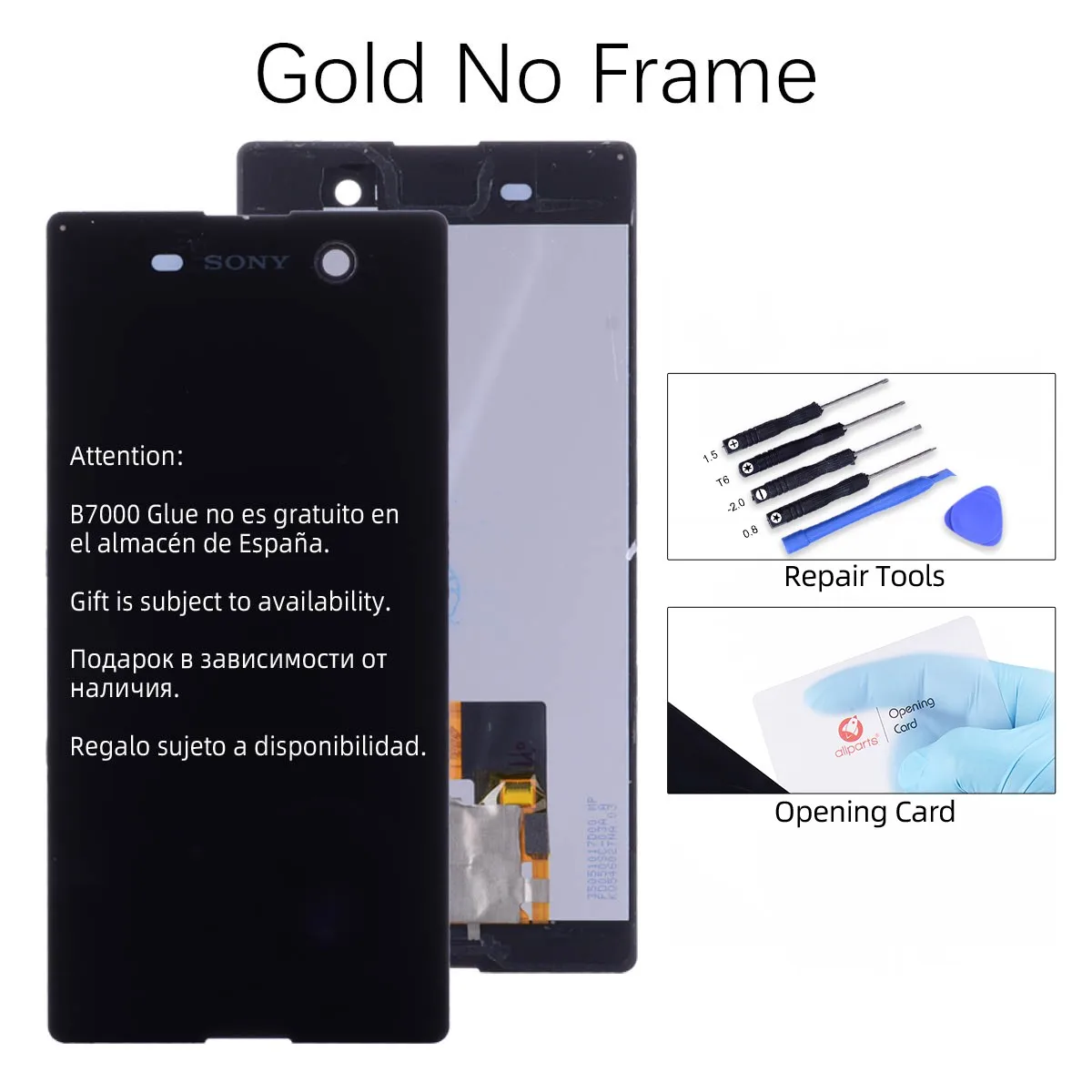 Gold No Frame Для sony Xperia M5 ЖК-дисплей+ сенсорный экран+ рамка дигитайзер сборка E5603 E5606 E5653 для sony M5 ЖК Запасные части - Цвет: Gold No Frame