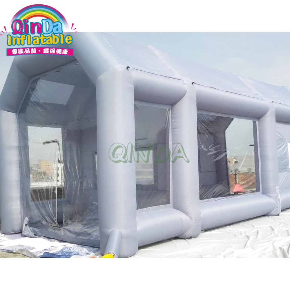 inflatable car paint spray booth20