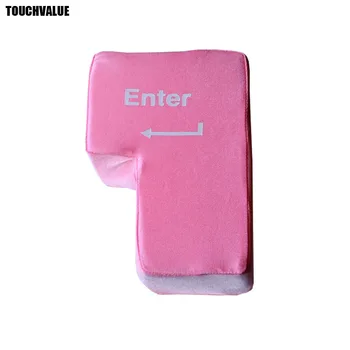 

Pink Blue Black USB Enter Key Super Big Depression Key Nap Pillow Return Button For Laptop PC