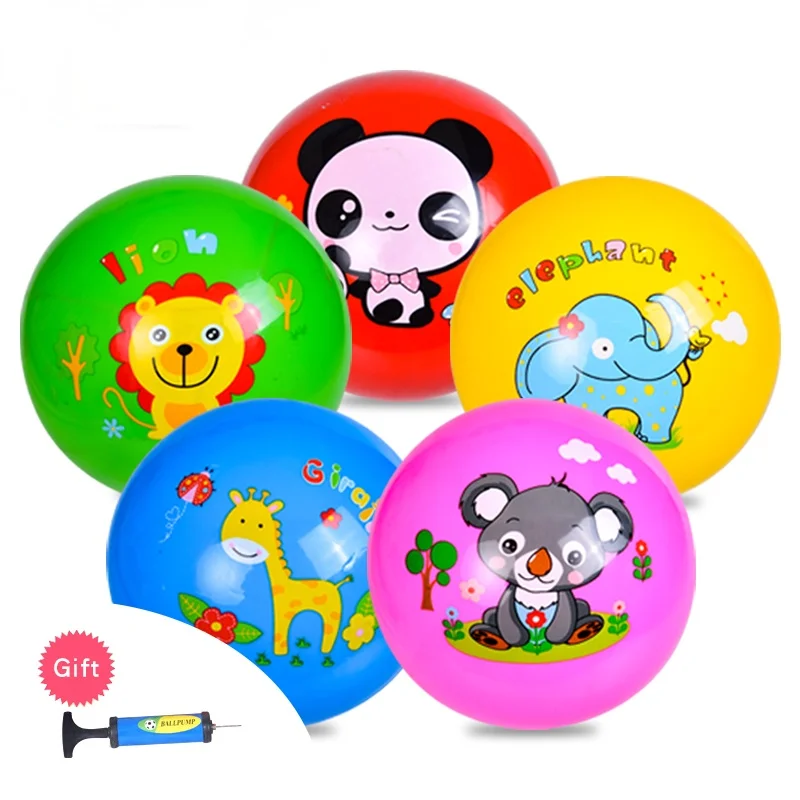 

Детские мягкие надувной шар для резиновый мячик для детского сада ручной ловля мяча спортивные игры на улице развивающая игрушка