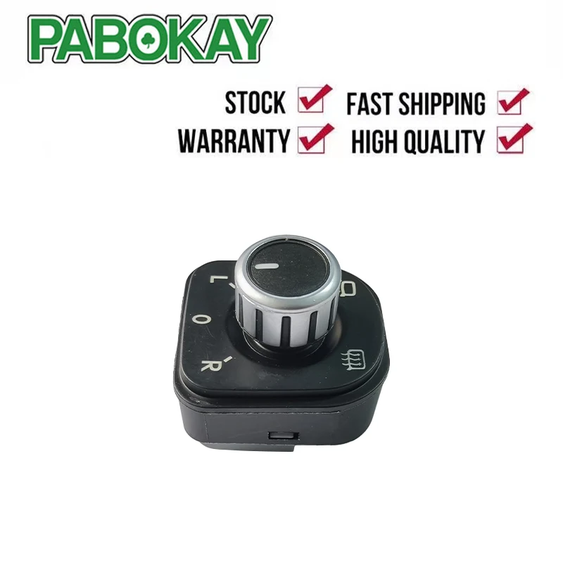 Interruttore Specchio Laterale Auto Per Vw Golf Gti Mk5 Mk6 Jetta Rabbit 5Nd959565A 5K0959565