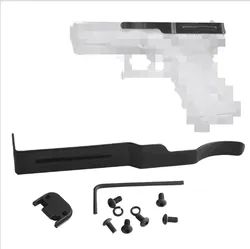 Glock Belt Clip Leather Cover Hidden Carry On Clip