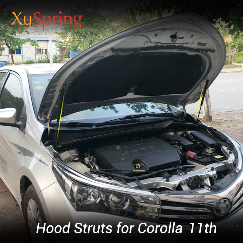 Car Front Bonnet Cover Lifter Kit Strut 