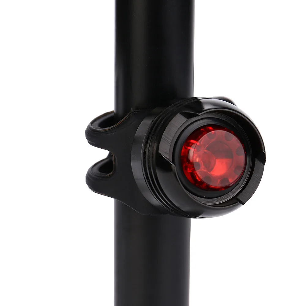 Bike Bicycle Lights USB LED Rechargeable Set Mountain Cycle Front Back Headlight
