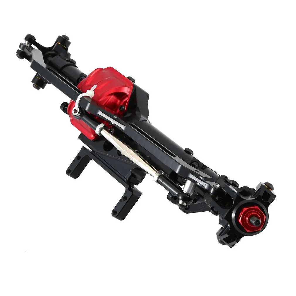 Новое обновление Rc для автомобилей из алюминиевого сплава передний мост Рейф CNC обработанный для 1:10 Rc Гусеничный Рейф осевой грузовик RC часть и аксессуар