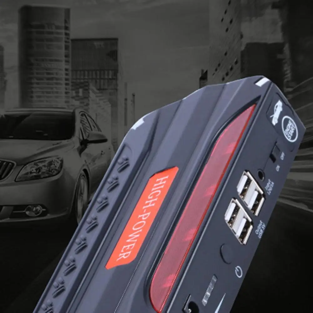 USB Car Jump Starters Multifunction Car Emergency Charger Car Battery Power Waterproof Starting Supplies