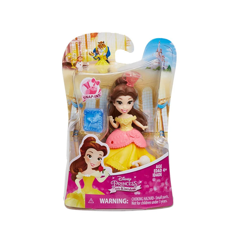 Disney Princess Toy Original Belle Jasmine Aurora Cinderella Merida Mulan Tiana Action Figure Legends Model Doll Birthday Gifts - Цвет: I