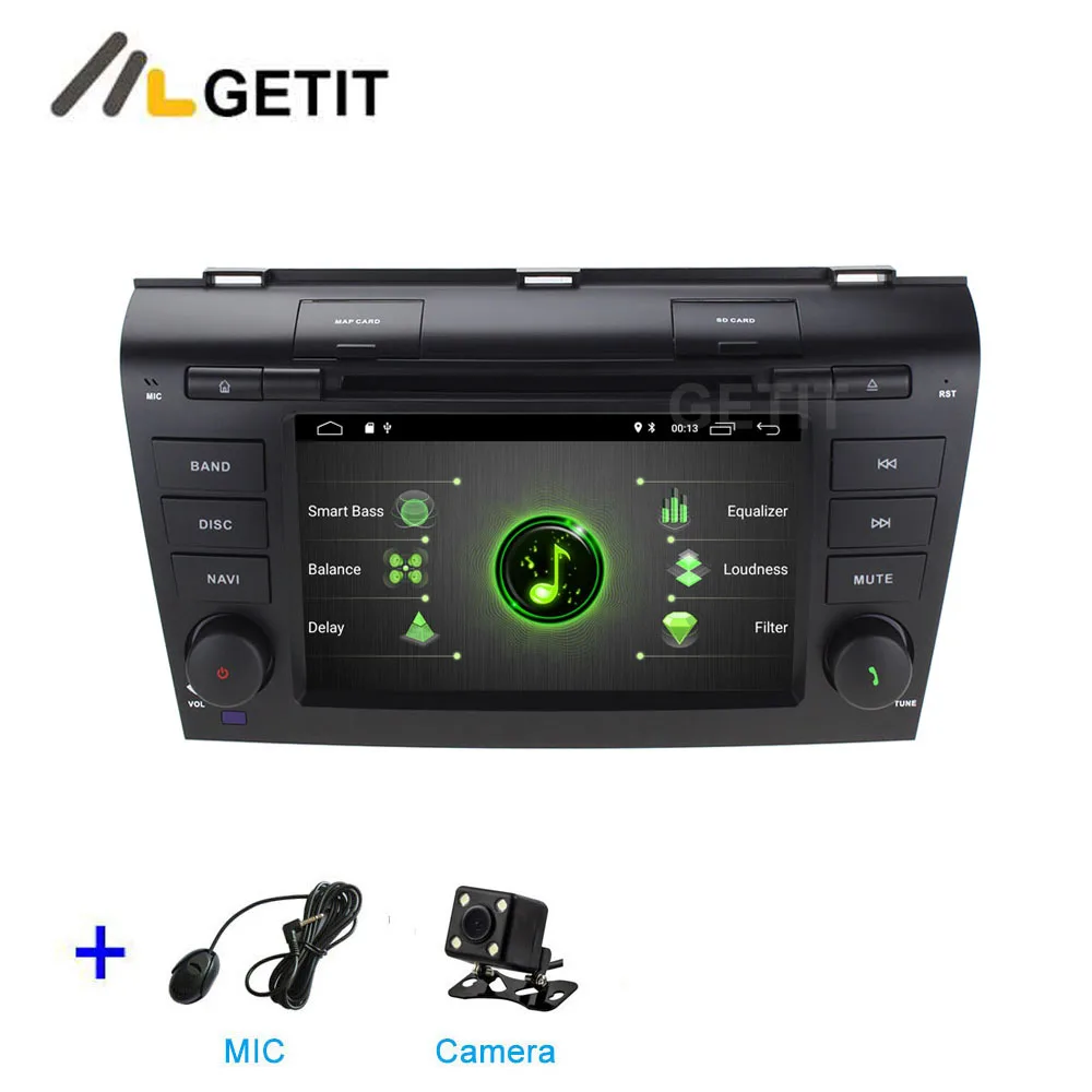DSP 2G CAMERA DSP 64G PX6 Android 9 автомобильный DVD видео стерео радиоплеер gps навигация для Mazda 3 мазда3 2003~ 2009 - Цвет: DSP 2G CAMERA