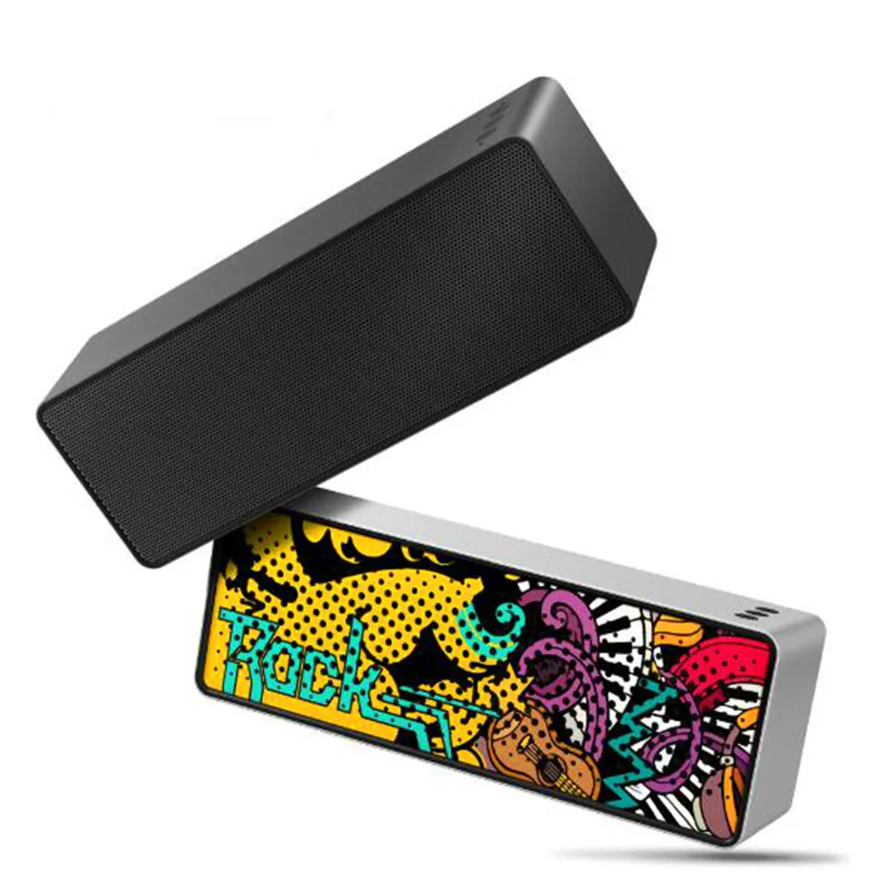 Граффити говорящая Bluetooth Колонка компьютерная Usb музыка Hands Free телефонная коробка динамик аудио 3,5 мм Саундбар активный бумбокс