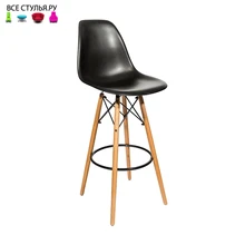 Стул Energi DSW барный Всестулья 8056H, бук, обивка пластик