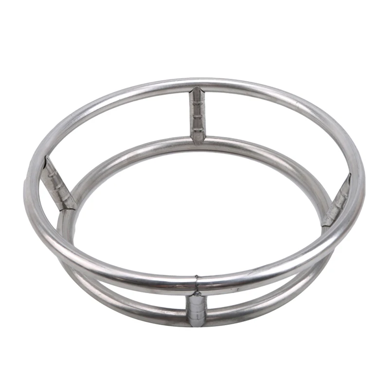 Potholder Kitchen Utensil multi-purpose Portable Thick Stainless Steel Round Shelf Double Insulation Anti-scald Supplies