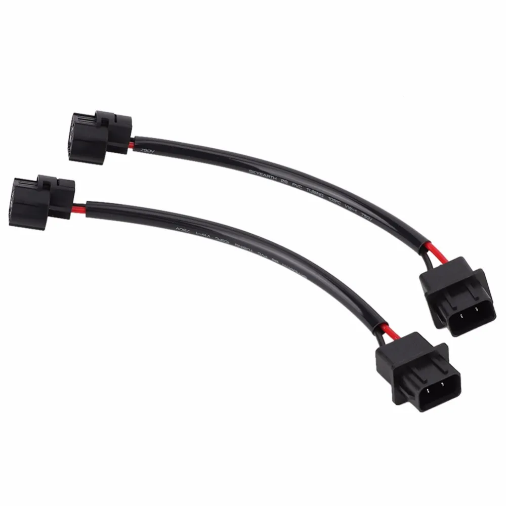 2 шт 5202 H16 к проводу жгут для HID балласт гнездо для HID конверсионный комплект конверсия кабельный жгут
