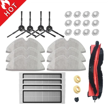 

Detachable Main brush Hepa Filter Mop cloth Side brush for Xiaomi vacuum 1st roborock s50 s51 s55 E35 T60 T61 roborock 2 Parts