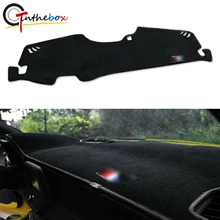 GTinthebox черная крышка приборной панели Даш коврик покрытие для приборной панели декор подходит для-17 Шевроле Камаро