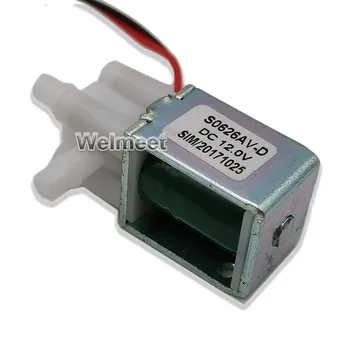 

1pcs DC12V Normally Closed Mini Electronic Control Solenoid Valve Two-Way Electric Exhaust Air Valve Water Valve