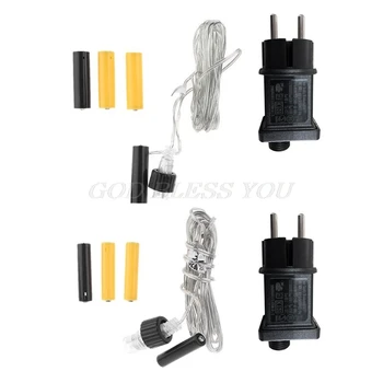 

AA AAA Battery Eliminator Replace 2x 3x AA AAA Battery Cable for Radio LED Light Drop Shipping