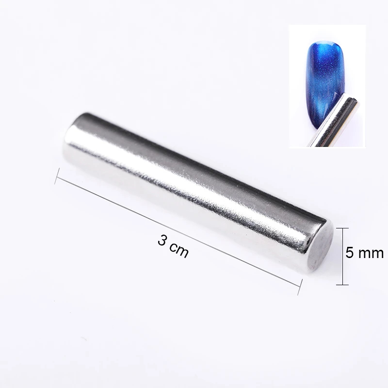 1 1 шт. 3 Вт Магнитная УФ лампа розовый черный белый USB кабель мини отверждения ногтей художественный Гель-лак для ногтей Achevie эффект кошачьих глаз инструмент для ногтей - Цвет: 1