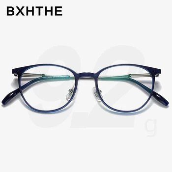 

2020 Women Acetate Glasses Frame Titanium Glasses Leg Prescription Optics Eye Glasses Frames Men High Quality Myopia Spectacles