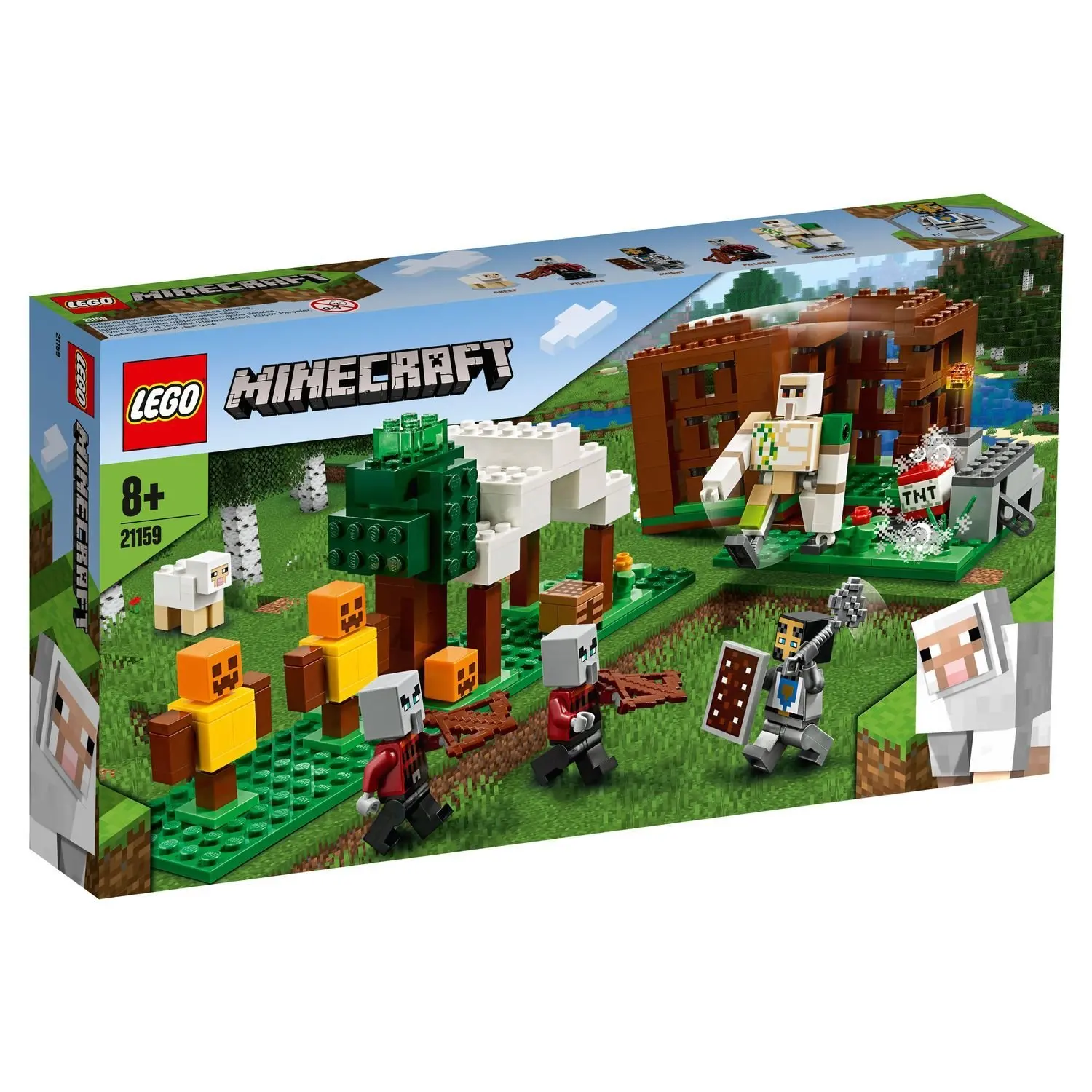 Designer Lego Lego Minecraft outpost robbers 21159 Designer Lego Lego Minecraft outpost robbers 21159
