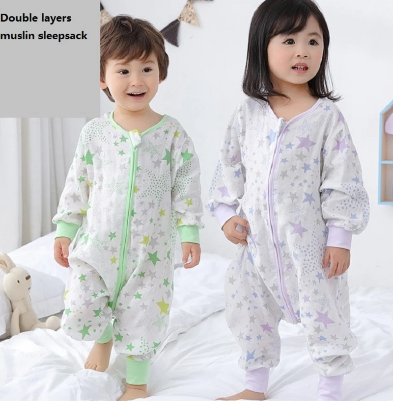 muslin sleep suit