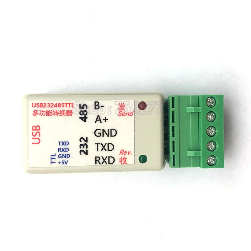 3 в 1 USB-232-485 USB к RS485/USB к RS232/232 к 485 конвертер адаптер W/Светодиодный индикатор для WIN7, XP, Linux PLC