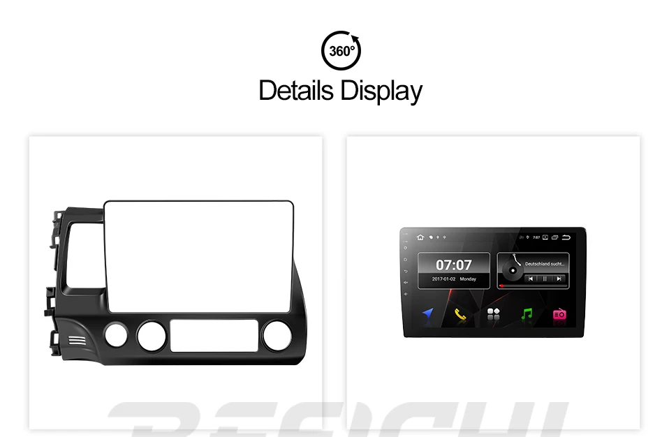 Автомобильный dvd gps плеер для honda civic 2006-2011 с радио gps навигацией поддержка зеркального соединения рулевое колесо android 9,0 PX6