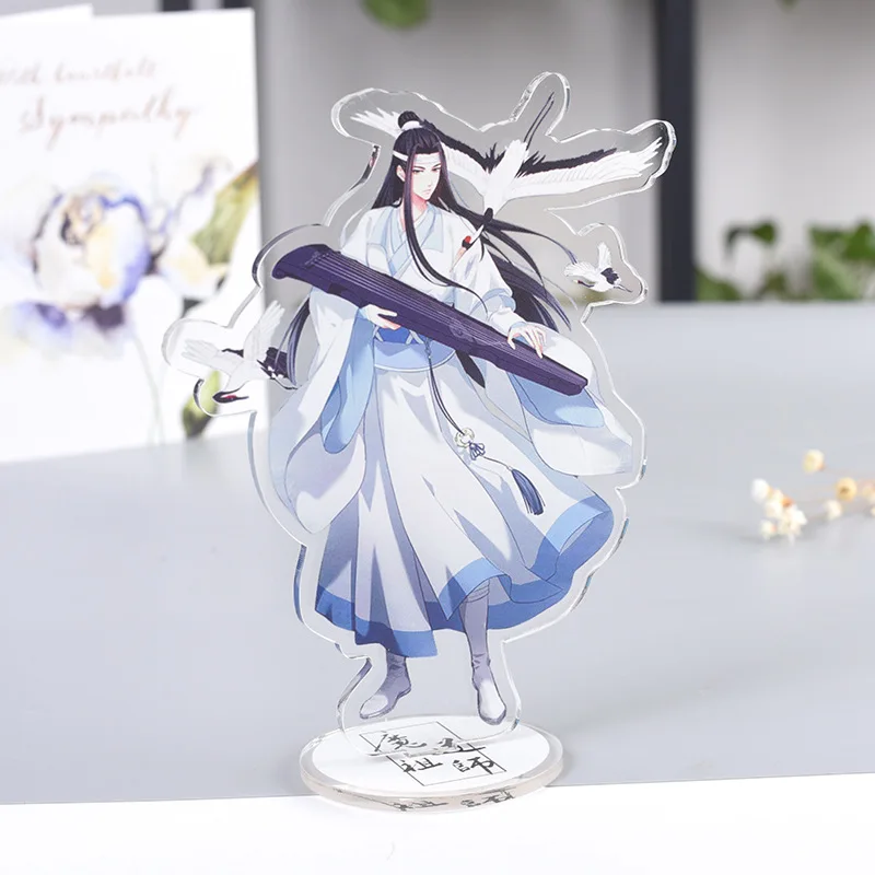 Novo anime mo dao zu shi grandes personagens estatuetas acrílico ornamentos  anime em torno dos fãs presente - AliExpress