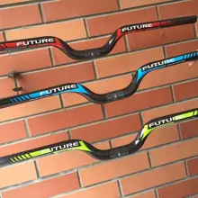 Future Fixed gear большой угол yan ba все углеродное волокно 25,4 размер руль движения велосипед ручка бар yan ba