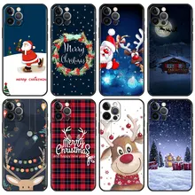 

Phone Cover For Apple iPhone 13 6.1 inches 11 Pro 12 Mini 7 8 6 6S Plus XS Max XR SE 2020 X XS 5 5S Case Merry Christmas